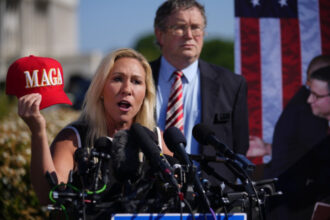 marjorie taylor greene una dintre cele mai vocale figuri maga sugereaza ca ar putea parasi partidul republican 6891078abc8e7