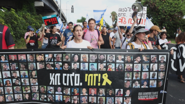 proteste in israel manifestantii cer un acord pentru eliberarea ostaticilor de catre hamas 68a1b39d7f5d8