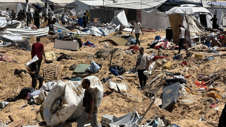 zeci de palestinieni ucisi luni in urma atacurilor israelului anunta autoritatile din gaza alti cinci au murit din cauza foametei 6890cc9f7897f