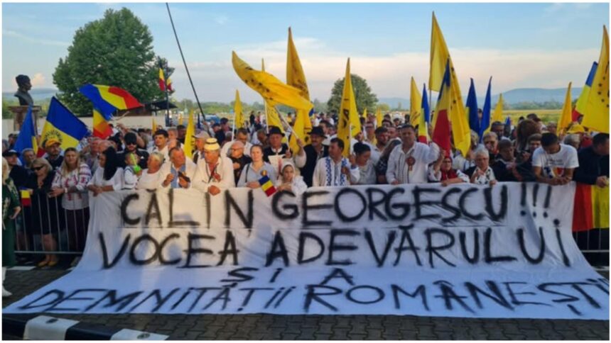 liderul suveranistilor alaturi de patriotii adunati la tebea mobilizare masiva pentru sustinerea lui calin georgescu 68bd2ff421454