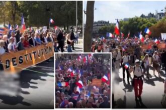 proteste de amploare francezii saraciti de macron ii cer demisia oamenii ameninta ca vor paraliza autostrazile si garile 68bd56e76a0ed