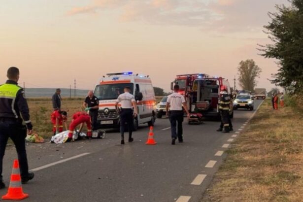 un mort si 3 raniti dupa ce o masina de politie a intrat intr o caruta in judetul galati 68bfce4ebec75