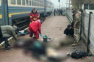 explozie pe un peron din ucraina patru persoane au murit si alte 12 au fost ranite 68fbc3d0b9647