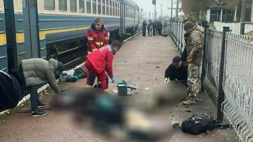 explozie pe un peron din ucraina patru persoane au murit si alte 12 au fost ranite 68fbc3d0b9647