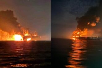 alerta in largul marii negre doua petroliere din flota fantoma a rusiei au luat foc 692a8f4d3f669