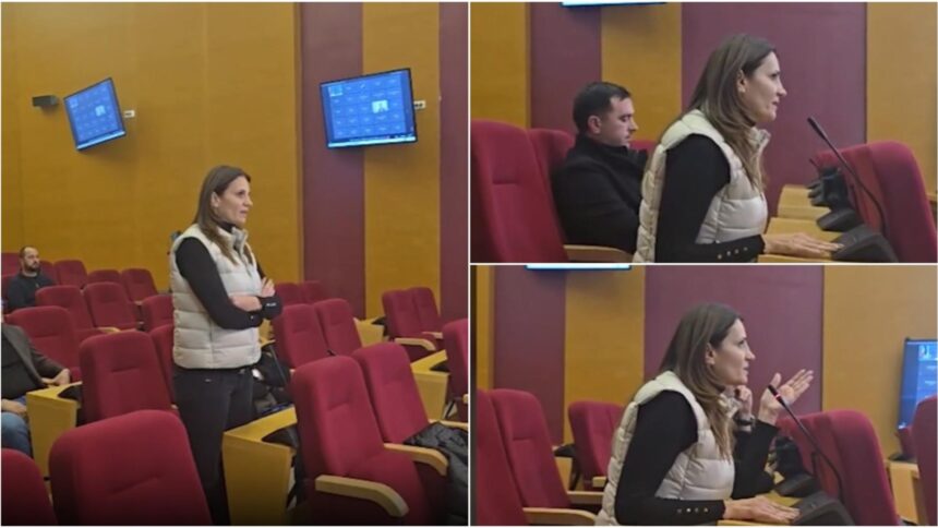 anca alexandrescu a descins la sedinta primariei consilierii s au speriat si au chemat politia video 6928811171ec2