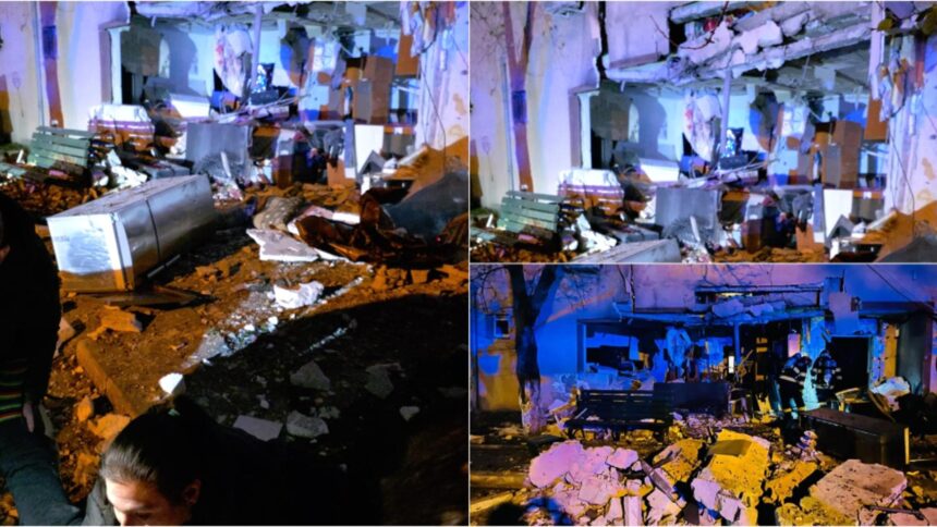 explozie intr un bloc din buftea doua persoane sunt in stare grava mai multe echipaje intervin la fata locului video 6925dbb00ac4f