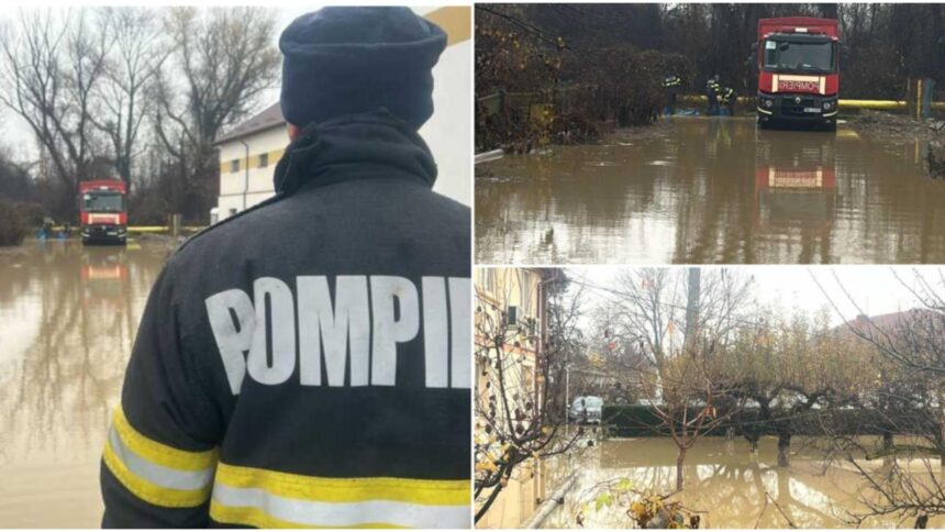 municipiul pitesti sub ape mai multe curti au fost inundate dupa ce raul doameni si a iesit din matca 692c3faab376c