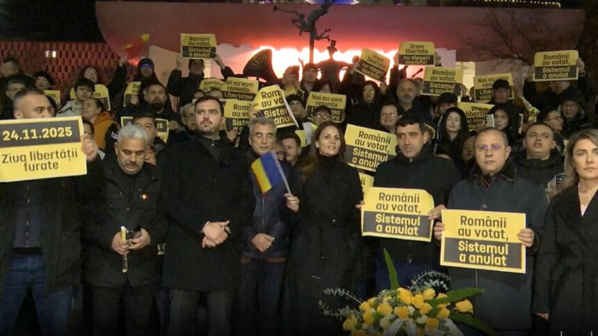 un an de la victoria lui georgescu liderii suveranisti s au unit in spatele ancai alexandrescu candidata independenta pe pozitia 11 pe buletinul de vot video 6924d07d78444