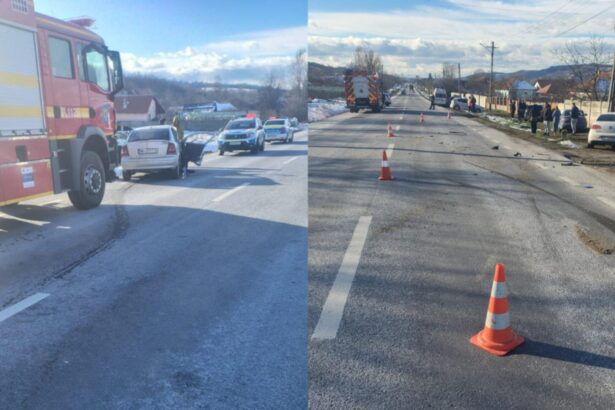 accident in judetul mehedinti doua persoane au fost ranite dupa ce doua masini s au ciocnit violent 69556f1c69b0d