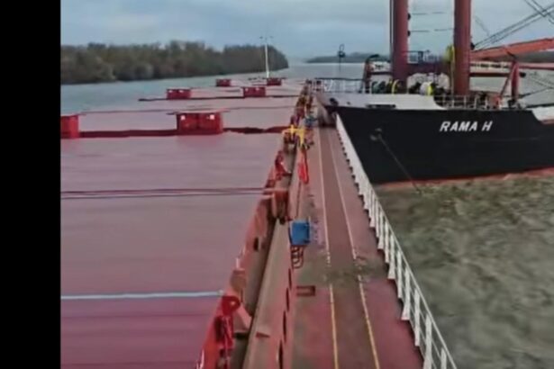 coliziune pe dunare doua nave s au ciocnit video 693c83603d137