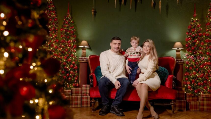 imagini emotionante cu george simion alaturi de familie cu ocazia craciunului 694bd33c57ef9
