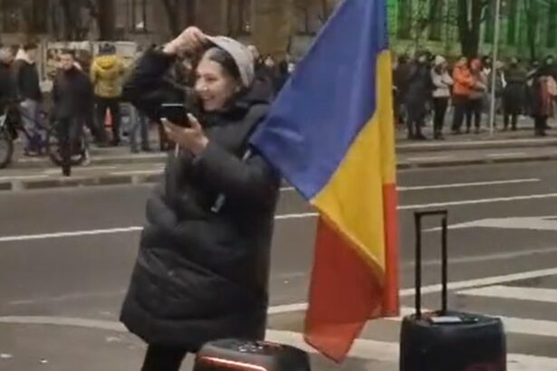 incident la mitingul din piata victoriei ce a patit o protestatara care a venit cu drapelul romaniei si a pus muzica patriotica video 693dc7e667f82