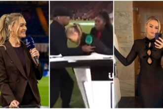 incident socant in direct o prezentatoare a lesinat inaintea unui meci amical 69314b6f15a82