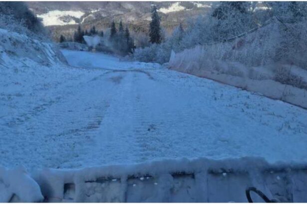 vijelia din ultimele zile a facut ravagii in poiana brasov partiile acoperite in mare parte cu un strat de zapada artificiala au fost deteriorate 695285cc9c3e9