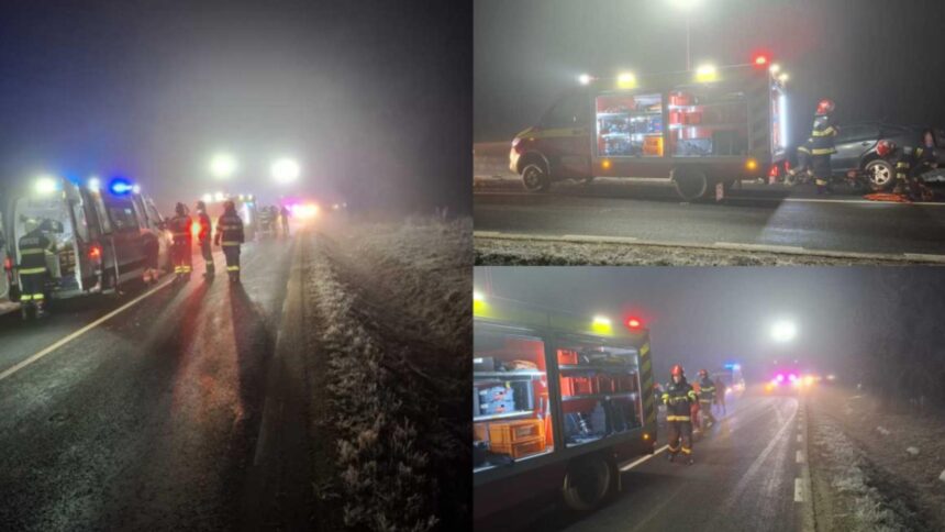 carambol cu patru masini in judetul arad o persoana a murit iar alta a ajuns la spital 696c907990af2