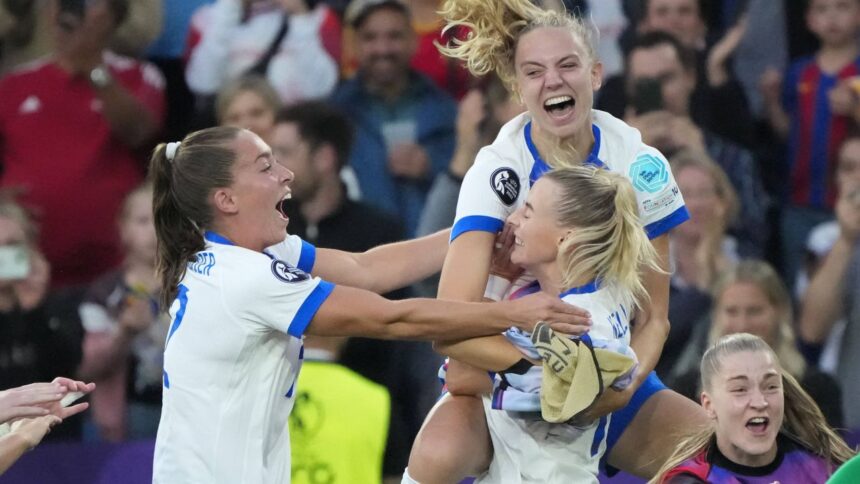 galerie foto leoaicele irezistibile anglia e campioana europeana dupa o finala incendiara cu spania 6975f093b68d3