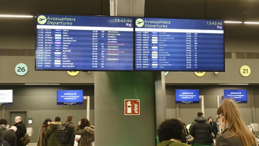 haos pe aeroporturile din grecia zborurile suspendate la nivel national 695a75eb48e45