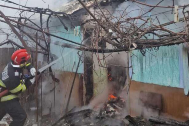 incendiu intr o gospodarie din judetul botosani o batrana a fost grav ranita 69711896bc60b