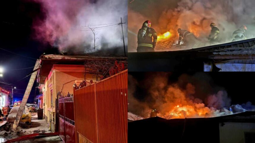 incendiu masiv in giurgiu provocat de un scurtcircuit patru case de pe doua strazi mistuite de flacari video 696ca7ed2719b