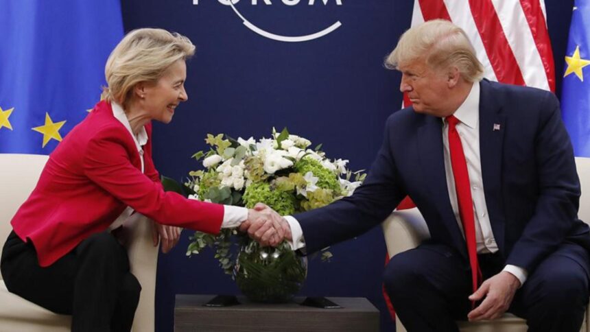 ursula von der leyen mesaj dur pentru trump cand prietenii isi dau mana intelegerea este intelegere suveranitatea groenlandei este nenegociabila 696f8058c2974