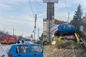 alerta in prahova patru case evacuate dupa ce un autoturism a derapat si a rupt o teava de alimentare cu gaze 698dbbcdd4163