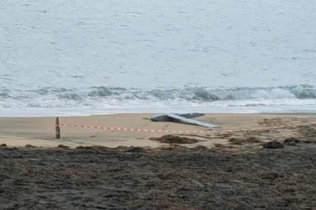 alerta la marea neagra posibil fragment de drona descoperit pe plaja din mamaia 69948482a6220