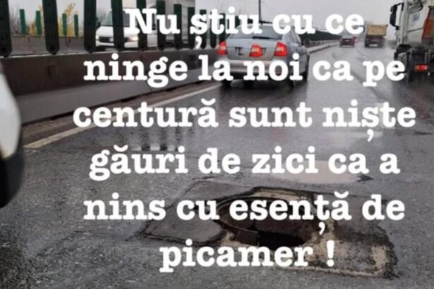 bucurestiul arata ca dupa bombardament gropile au aparut ca ciupercile dupa ploaie in urma ninsorilor abundente foto video 699caa8ceb1fe