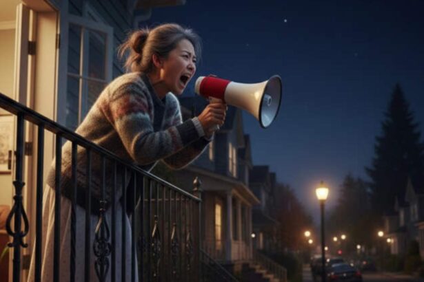 ce a patit o femeie care si a injurat vecinii la megafon in miezul noptii timp de aproape trei ani 6996ee2816e2e