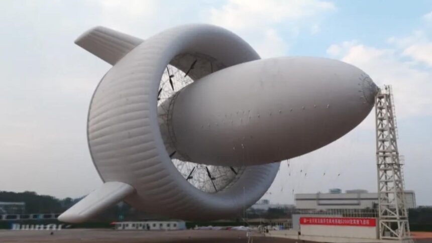 china a ridicat in aer prima turbina eoliana zburatoare dispozitivul produce energie cat pentru doua saptamani intr o casa video 6998538c9847f