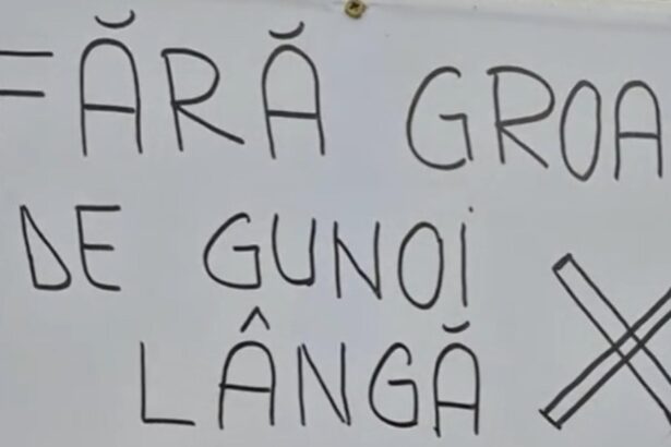 protest la navodari fata de construirea unui centru de deseuri langa oras zeci de oameni in strada video 69889ee313929