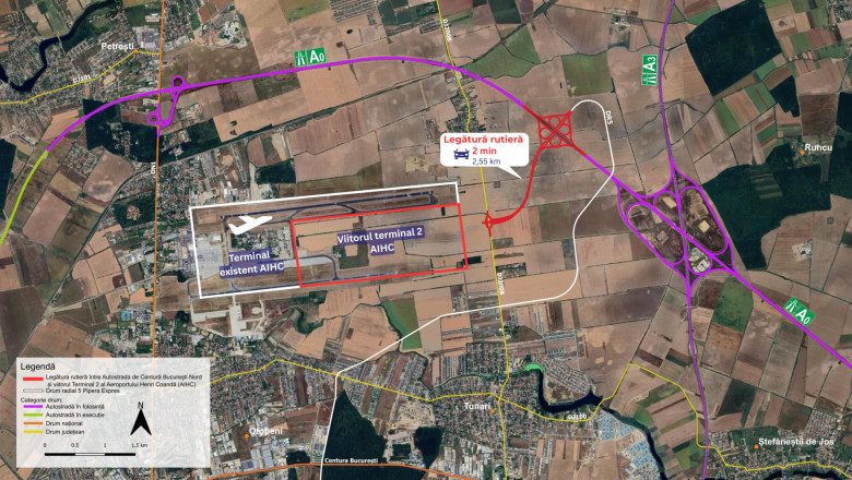 cnir lanseaza licitatie pentru conexiunea intre autostrada a0 si aeroportul otopeni investitie de peste 400 milioane de lei 69ba7d51f128e