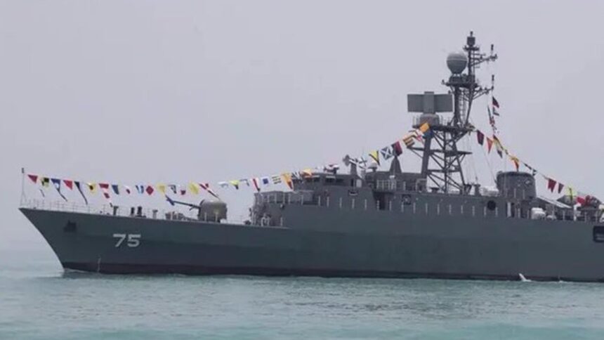 o nava de razboi a iranului lovita de un submarin langa sri lanka peste 100 de marinari disparuti 69a80d0037e89