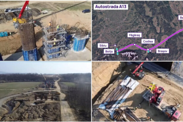 video autostrada sibiu fagaras prinde contur ca sa termine la timp muncitorii au lucrat si pe timp de iarna cand ar urma sa fie gata 69bb9d9914021