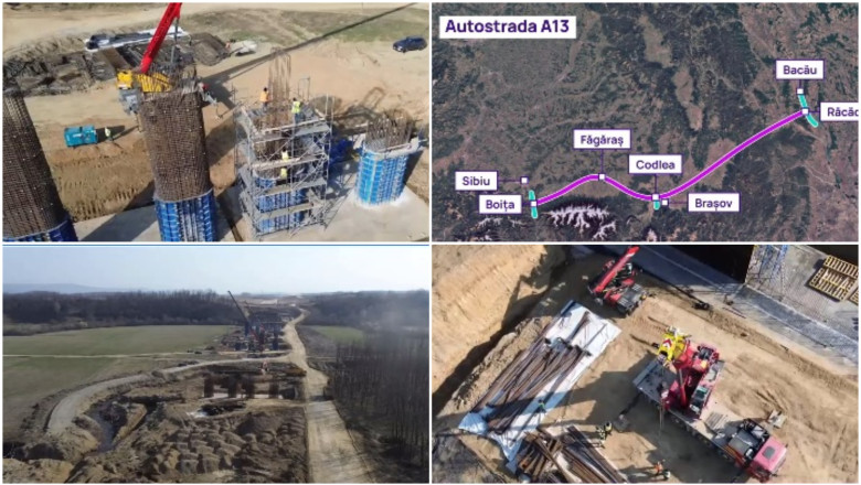 video autostrada sibiu fagaras prinde contur ca sa termine la timp muncitorii au lucrat si pe timp de iarna cand ar urma sa fie gata 69bb9d9914021