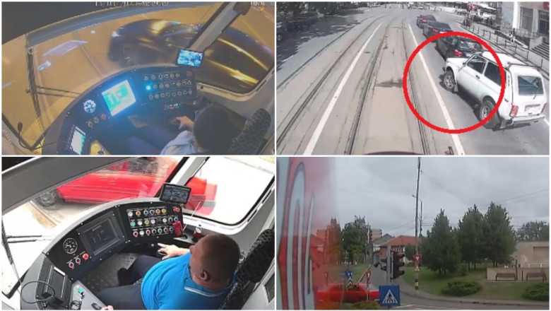 video orasul in care jumatate dintre tramvaiele noi sunt in service pentru reparatii dupa ce au fost lovite in trafic de soferii neatenti 69ba34baf1f1f