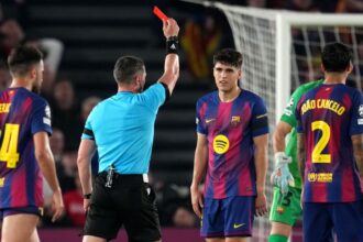 spaniolii au dat verdictul dupa ce istvan kovacs a lasat o pe barcelona in 10 la meciul cu atletico madrid 69d6c5b4c3ff3