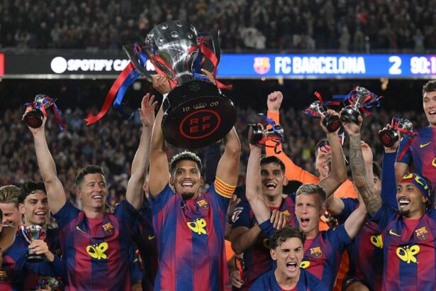 galerie foto fiesta pe camp nou barcelona a cucerit titlul 29 din istorie 6a0111c82dc99