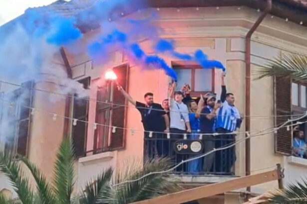 video atmosfera incendiara la craiova inaintea finalei de campionat mii de suporteri au blocat centrul orasului 6a0a1bb51b7fb